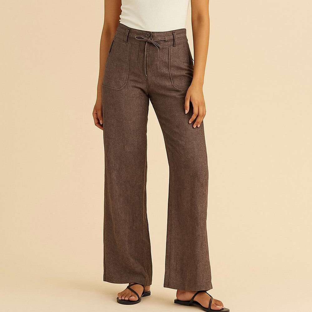 Dynamite Y2K Wide Leg Trousers